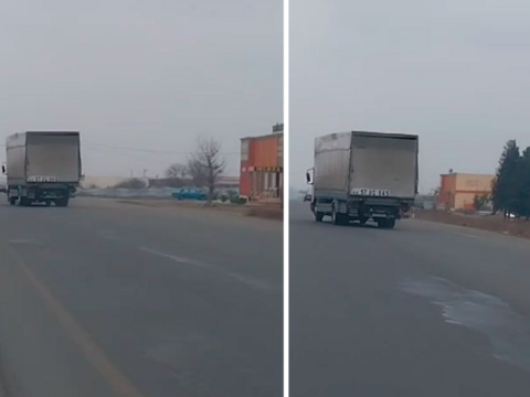 Magistralda avtoxuliqanlıq edən sürücü TUTULDU