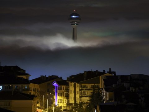 Ankaranı duman bürüdü - FOTOLAR