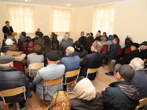 Neftçalanın icra başçısı səyyar görüş keçirib