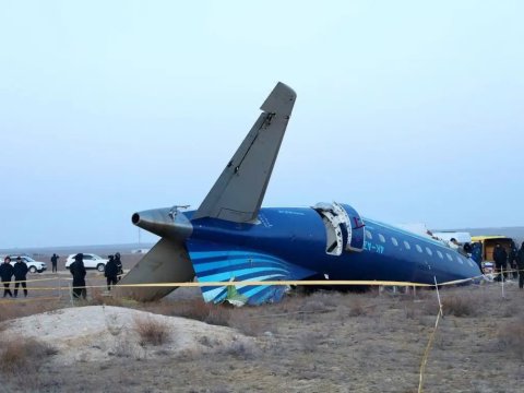 Qazaxıstandan vurulan Azərbaycan təyyarəsi ilə bağlı YENİ AÇIQLAMA