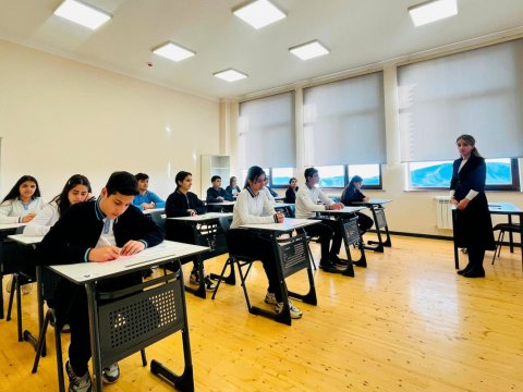 Fənn Olimpiadalarında qeydiyyatdan keçənlərə buraxılış vəsiqəsi verilir