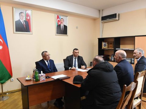 Rövşən Rzayev Gəncədə vətəndaşları qəbul etdi&nbsp;- FOTOLAR