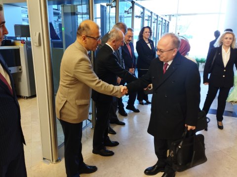 Türkiyənin yeni səfiri Azərbaycanda - VİDEO