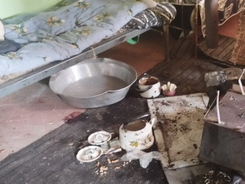 5 nəfərin öldüyü evdən GÖRÜNTÜLƏR