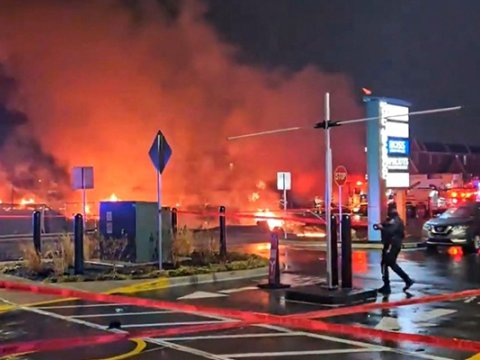 ABŞ-də daha bir təyyarə qəzası - FOTO