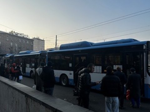 Ermənilər İrəvanda aksiya keçirir -&nbsp;VİDEO