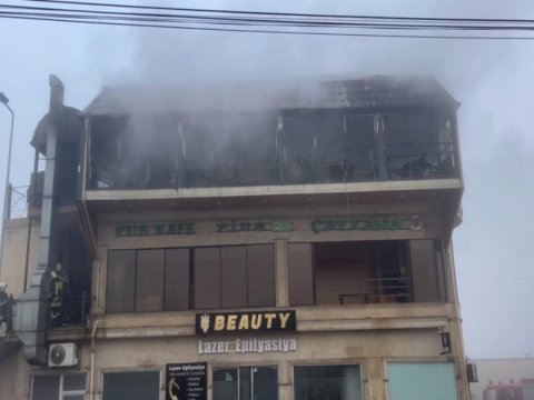 Hökməlidə obyekt yanıb -&nbsp;VİDEO