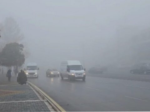 Yol polisindən sürücülərə duman XƏBƏRDARLIĞI