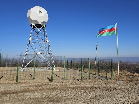 Qubada meteoroloji dopler radar quraşdırıldı - FOTO