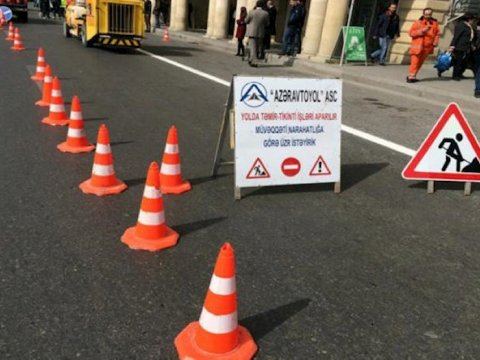 Bakıda iki əsas küçə bağlanacaq