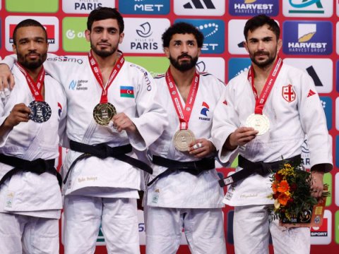 Cüdoçumuz Parisdə qızıl medal qazandı