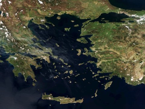 Egey dənizində ardıcıl ZƏLZƏLƏLƏR