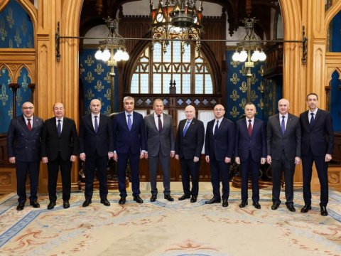 Lavrov MDB ölkələrinin səfirləri ilə görüşdü - FOTO