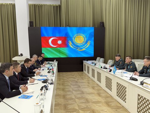 Müdafiə nazirinin müavini Qazaxıstanda
