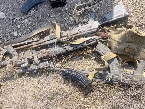 Ağdərədə silah-sursat AŞKARLANDI