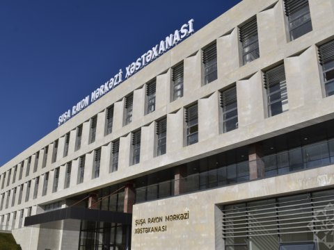 Şuşa xəstəxanası açılışa hazırdır - FOTOLAR