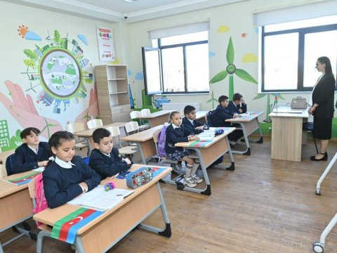 Azad olunmuş rayonlarda 2213 şagirdə 272 müəllim dərs deyir