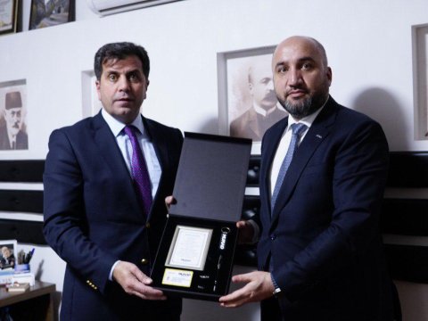 MÜSİAD Azərbaycan rəsmiləri "Modern Media Group"da - FOTO