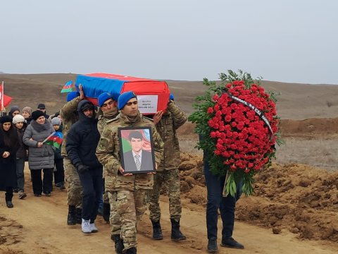 Qarabağ şəhidi Cəbrayılda&nbsp;DƏFN EDİLDİ
