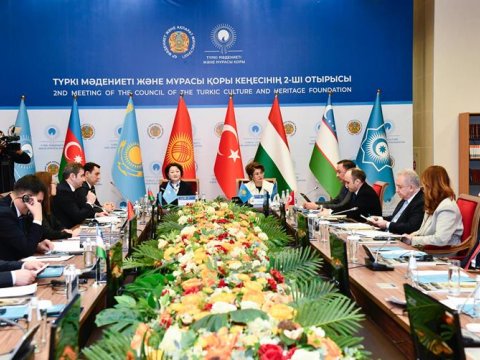 Türk Mədəniyyəti və İrsi Fondunun toplantısında protokol imzalandı