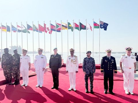 Hərbçilərimiz&nbsp;Pakistandakı dəniz təlimində...