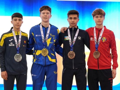 Avropadan 3 medalla qayıtdılar