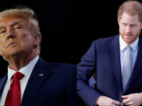 Tramp Şahzadə Harrini ələ saldı