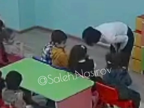 Bakıda bağçada azyaşlıya şiddət göstərilib? - Polis araşdırma APARIR