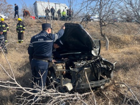 Naxçıvanda ağır qəza -&nbsp;5 nəfər xəsarət alıb