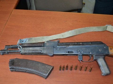 Şamaxıda evdən avtomat tapıldı&nbsp;- FOTO