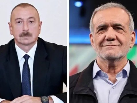 İlham Əliyev Pezeşkiana məktub YAZDI