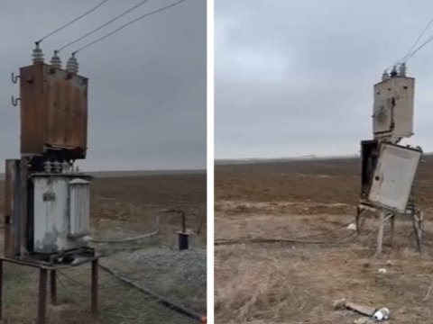 Elektrik kabelini oğurlayan şəxs tutuldu