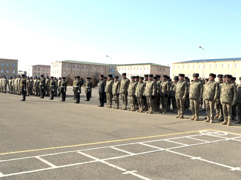 Hərbçilərimiz Türkiyədə təlimi başa vurdular - VİDEO