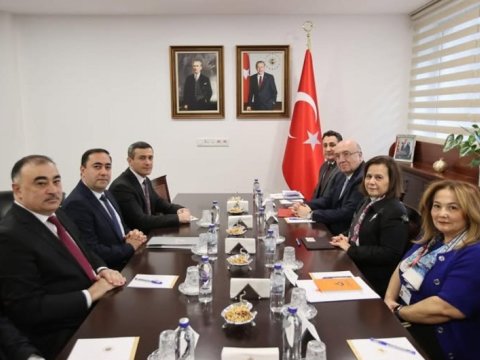 Türkiyə və Azərbaycan diplomatları bir arada