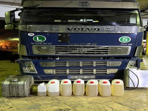 Yük maşınında 101 kq "patı" aşkarlandı - FOTO