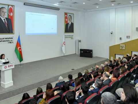 Dövlət Agentliyi BMU-da infosessiya təşkil edib - FOTO