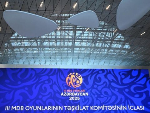 Azərbaycanda keçiriləcək III MDB Oyunlarının vaxtı açıqlandı