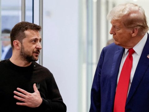 Putindən sonra Zelenski ilə danışdı