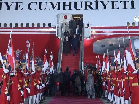 Ərdoğan Pakistana səfər edib