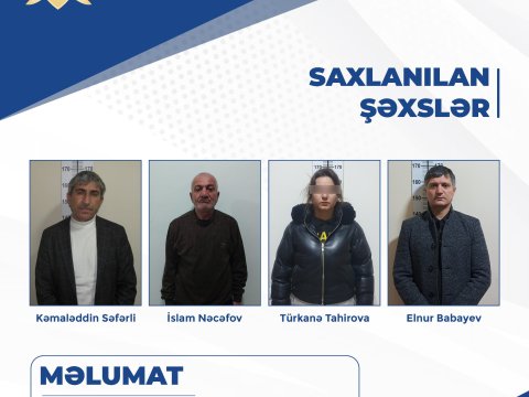 Naxçıvanda əməliyyat keçirildi - Saxlanılanlar var