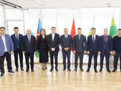 KOBİA nümayəndə heyəti “Veysəloğlu”nun Logistika Mərkəzində - FOTOLAR