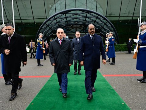Somali Prezidentinin Azərbaycana səfəri başa çatdı