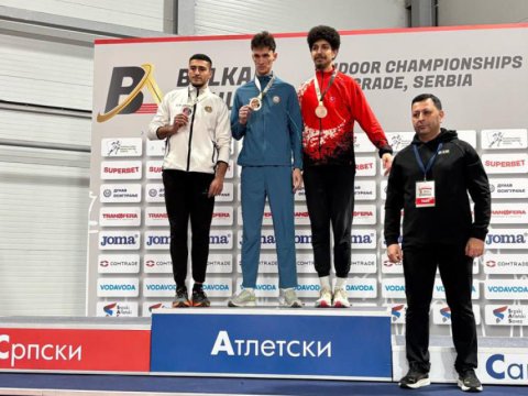 İdmançımız Belqradda qızıl medal qazandı