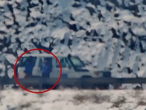 Aİ müşahidəçiləri bu dəfə Qubadlı istiqamətində - ANBAAN GÖRÜNTÜLƏR