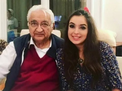 Leyla Əliyeva babasını belə təbrik etdi