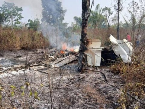Braziliyada təyyarə qəzası - Ölənlər var