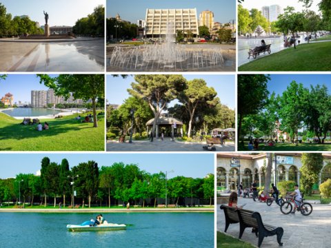 Bakını gözəlləşdirən parklar - SİYAHI