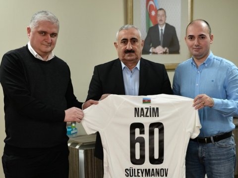 AFFA Nazim Süleymanovu təbrik etdi