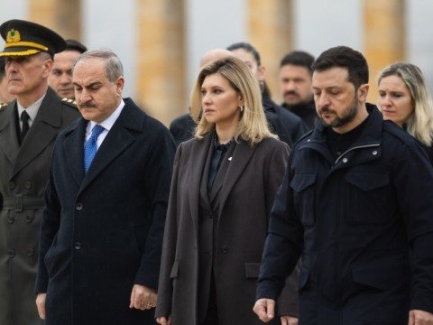 Zelenski Atatürkün məzarında - VİDEO