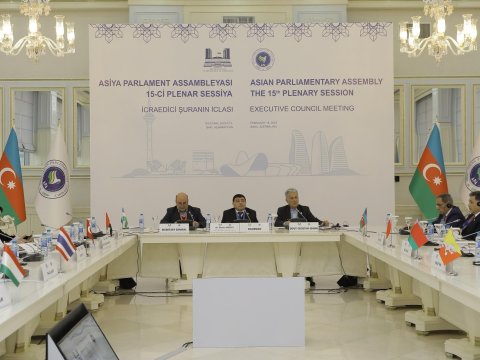 Asiya Parlament Assambleyasının iclası keçirilib - FOTO